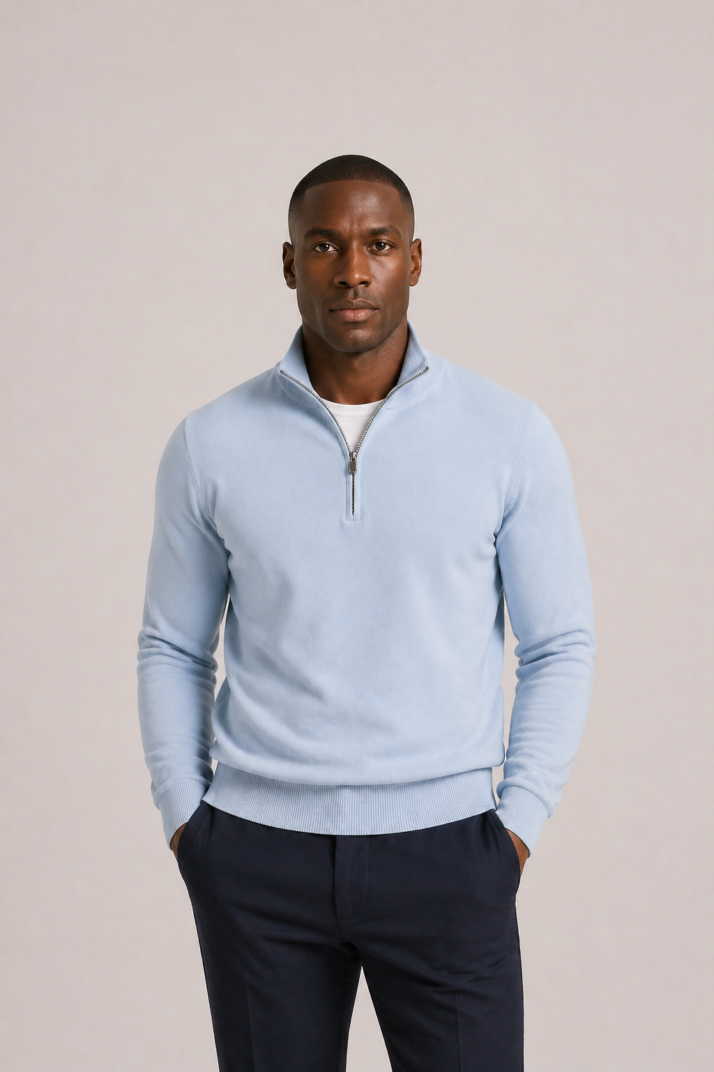 Edris Half Zip Knit