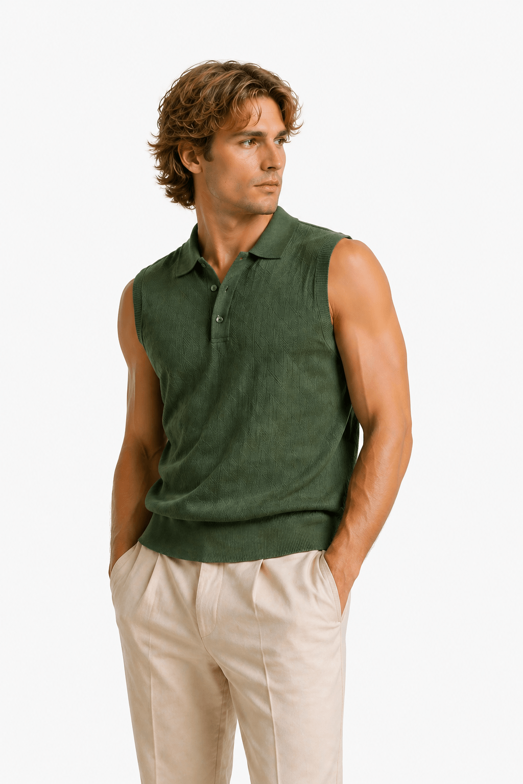 Sorin Sleeveless Polo