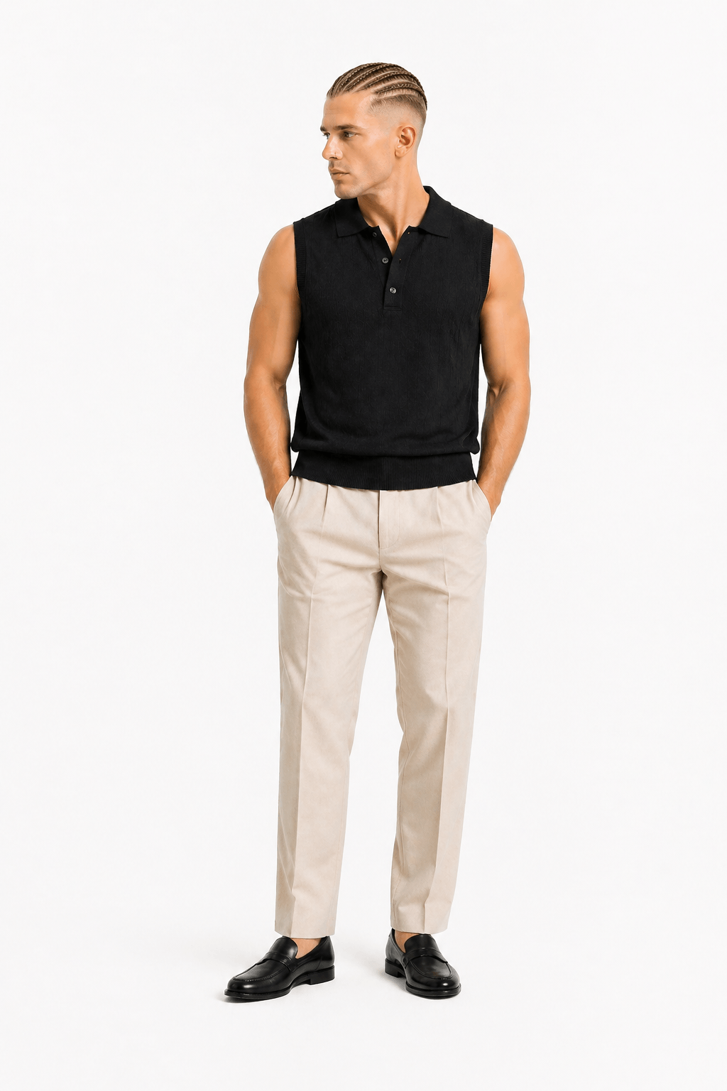 Sorin Sleeveless Polo